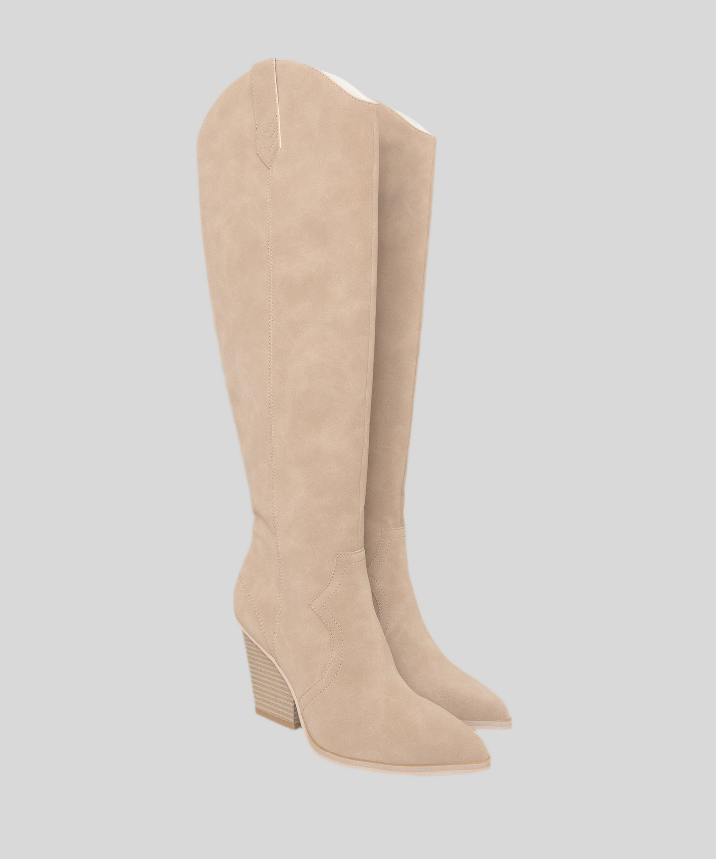 Slim Fit Knee High Boots