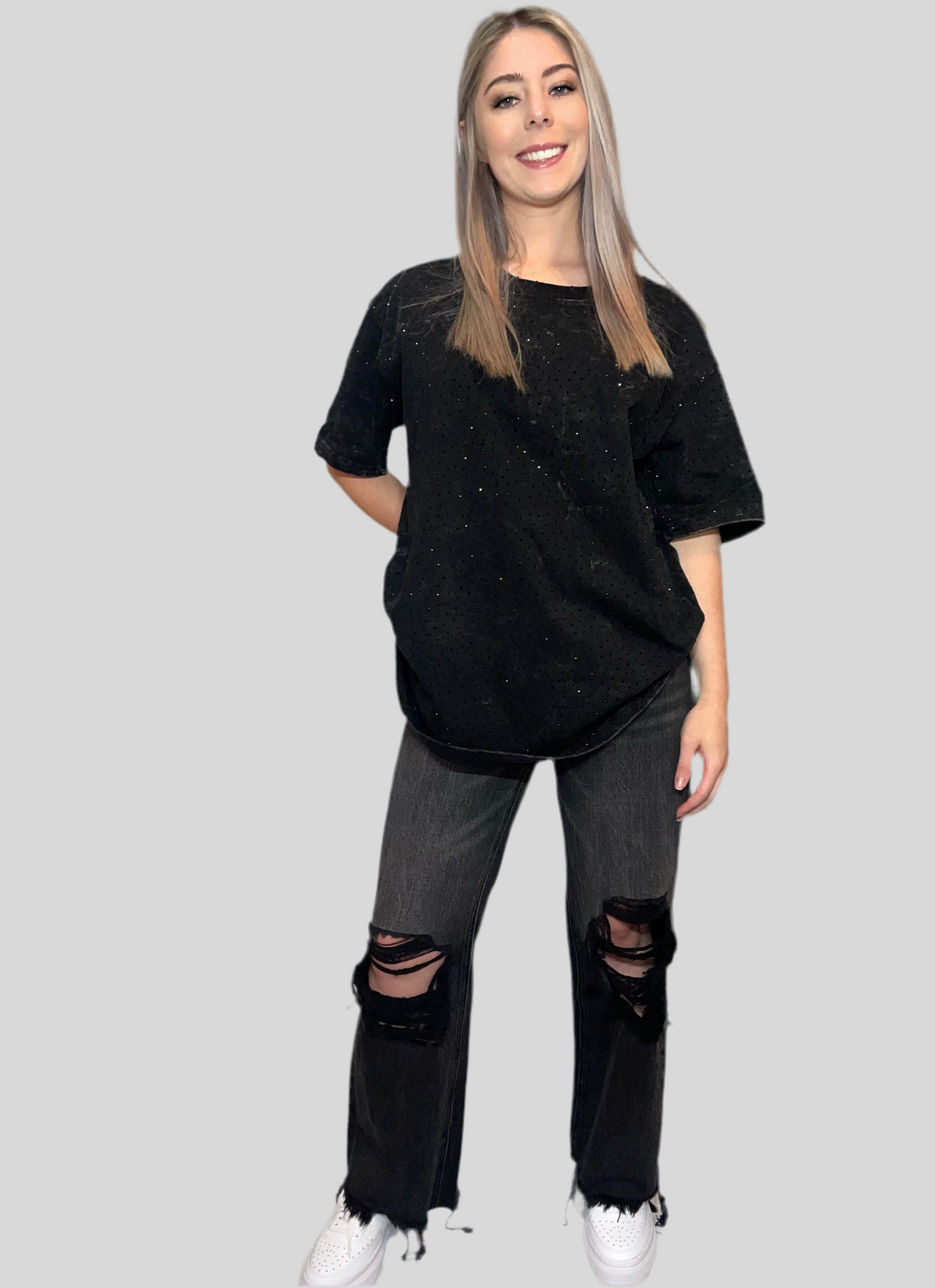 High Rise 90's Vintage Crop Flare Jeans