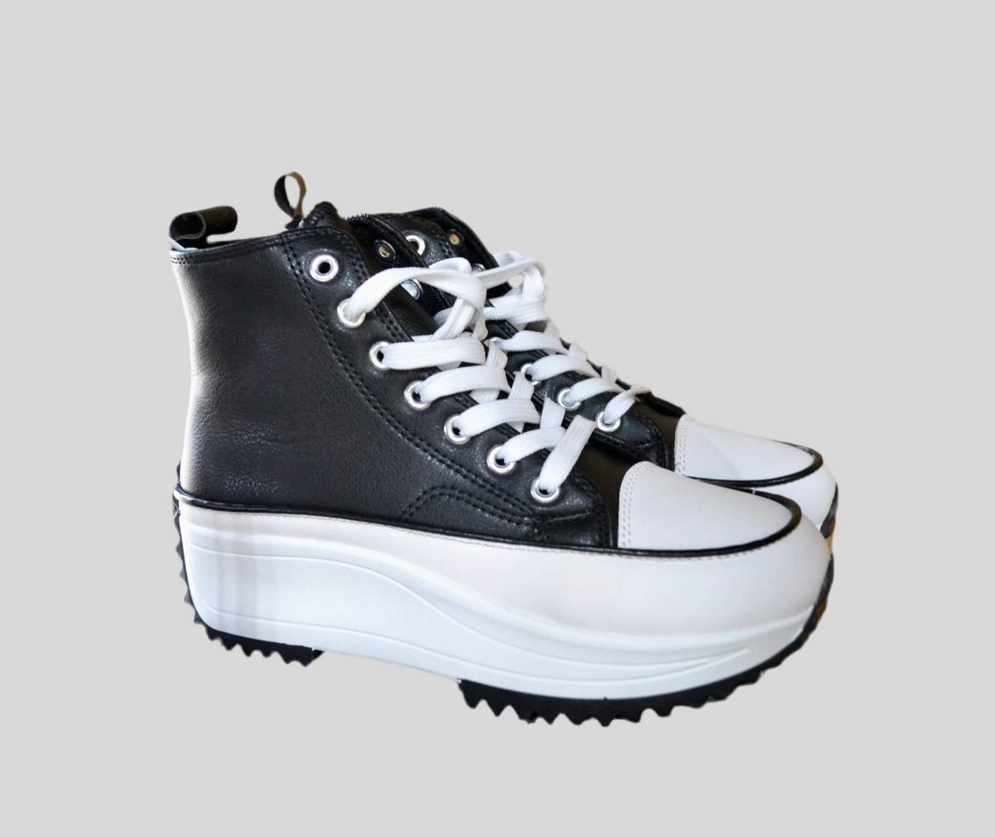 High Top High Rise Sneakers