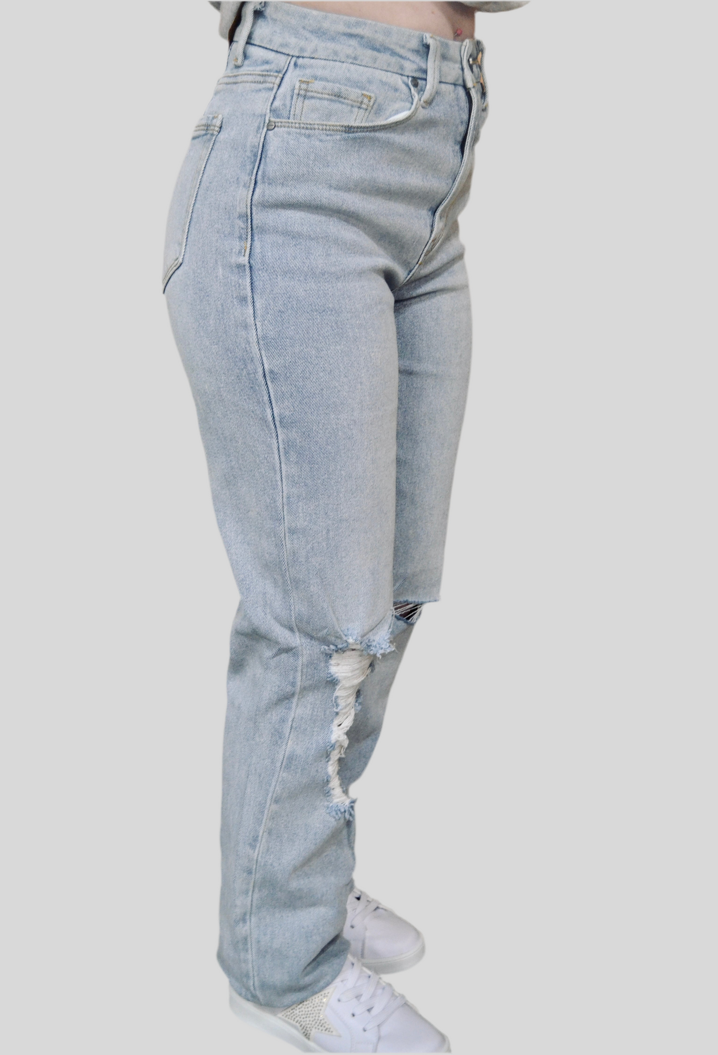 Straight Denim Jeans Comfort Stretch