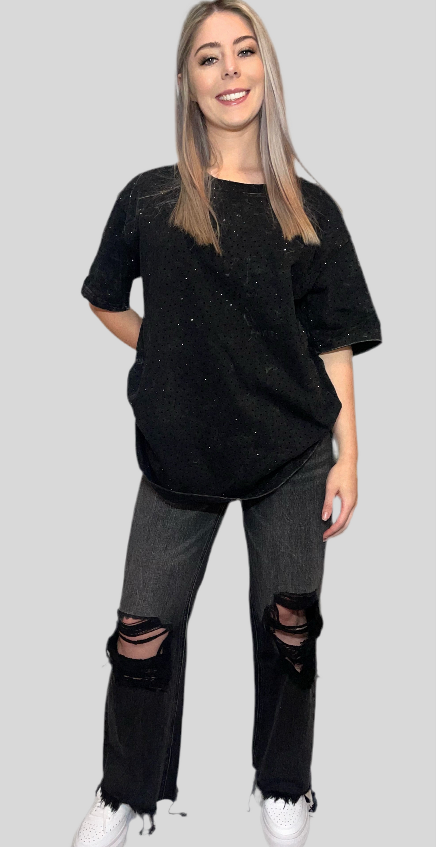 High Rise 90's Vintage Crop Flare Jeans
