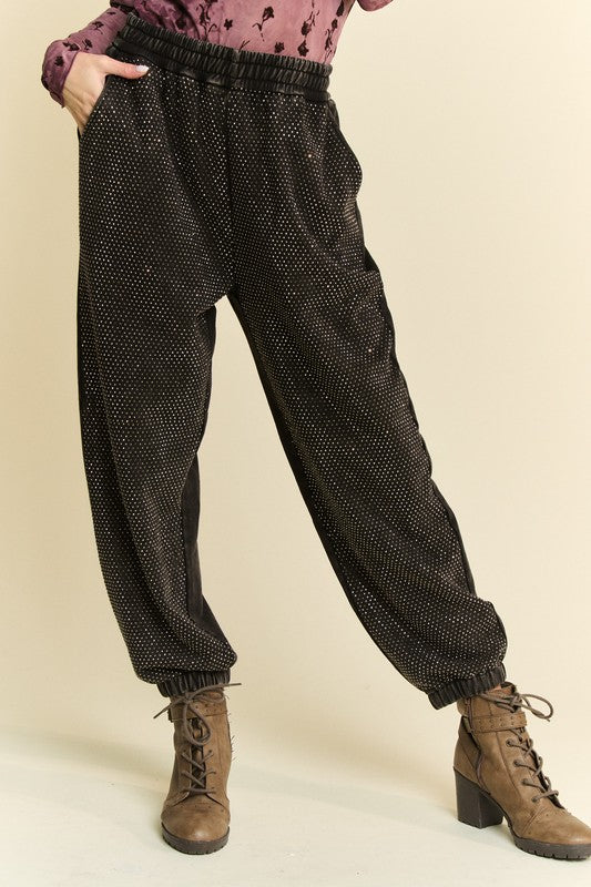 Rinestone Sweatpants