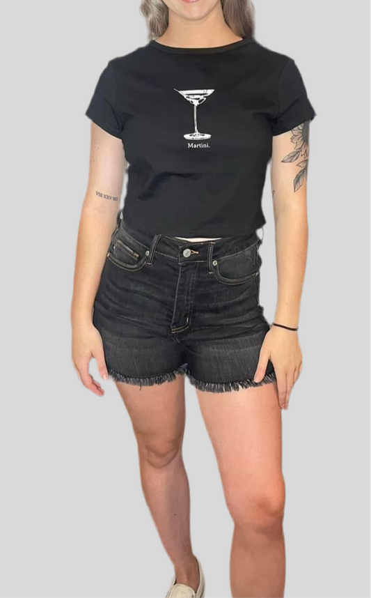 Martini Crop Top